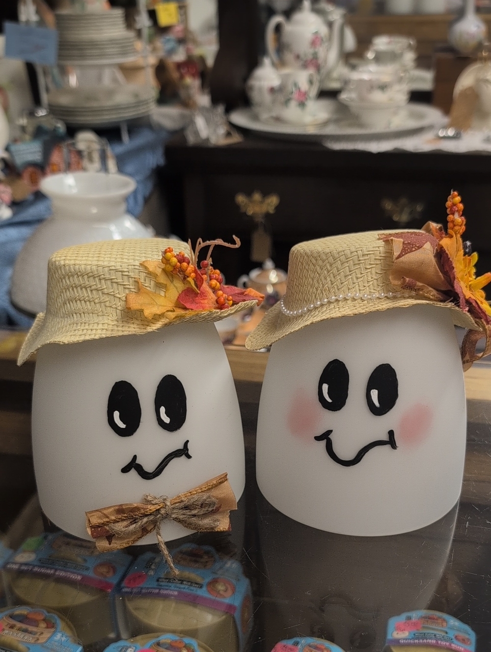 Mr & Mrs Boo-whoo (Fall Decor)